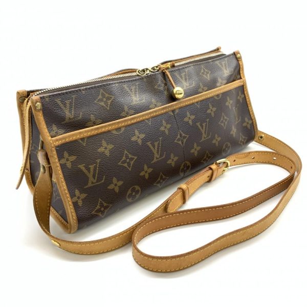 1240001034726 2 Louis Vuitton Popincourt Ron Monogram Shoulder Bag Brown