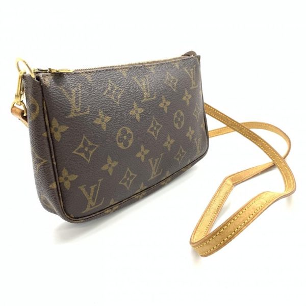 1240001035126 2 Louis Vuitton Pochette Accessoire Monogram Accessory Pouch Brown