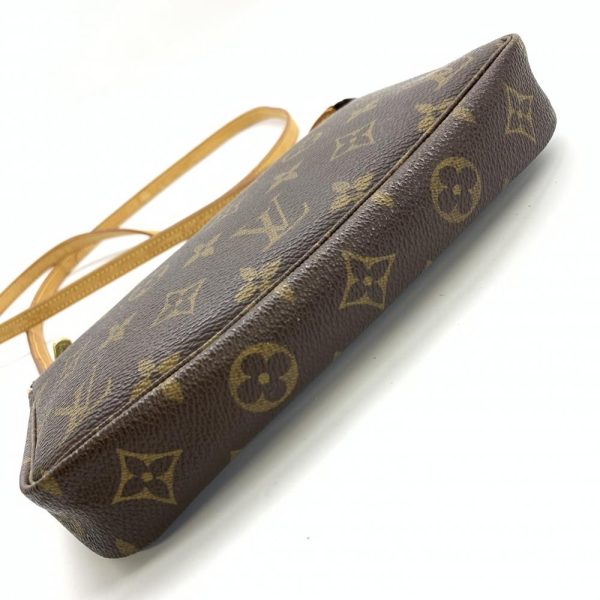 1240001035126 5 Louis Vuitton Pochette Accessoire Monogram Accessory Pouch Brown