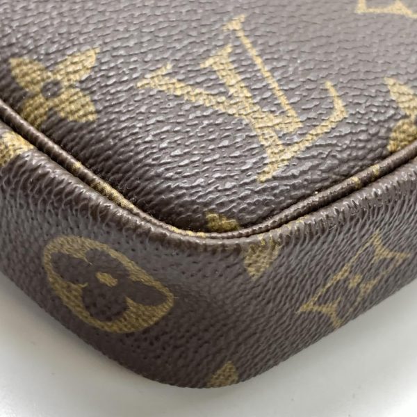 1240001035126 6 Louis Vuitton Pochette Accessoire Monogram Accessory Pouch Brown