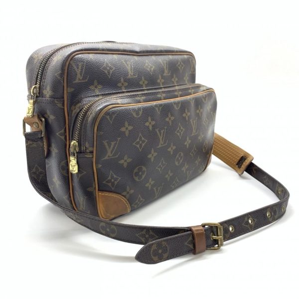 1240001035147 2 Louis Vuitton Nile Monogram Shoulder Bag Brown