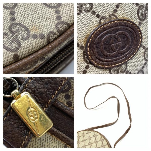 1240001035238 10 Gucci GG Plus Round Shape Crossbody Shoulder Bag Old Gucci