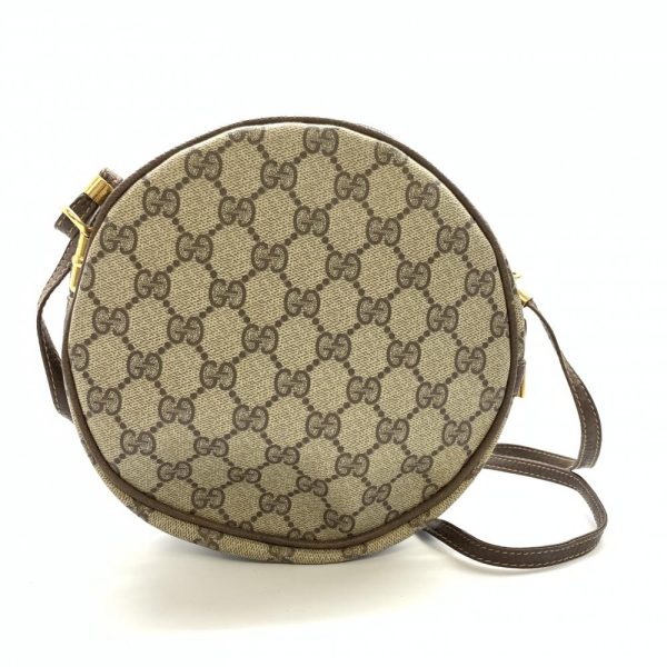 1240001035238 3 Gucci GG Plus Round Shape Crossbody Shoulder Bag Old Gucci