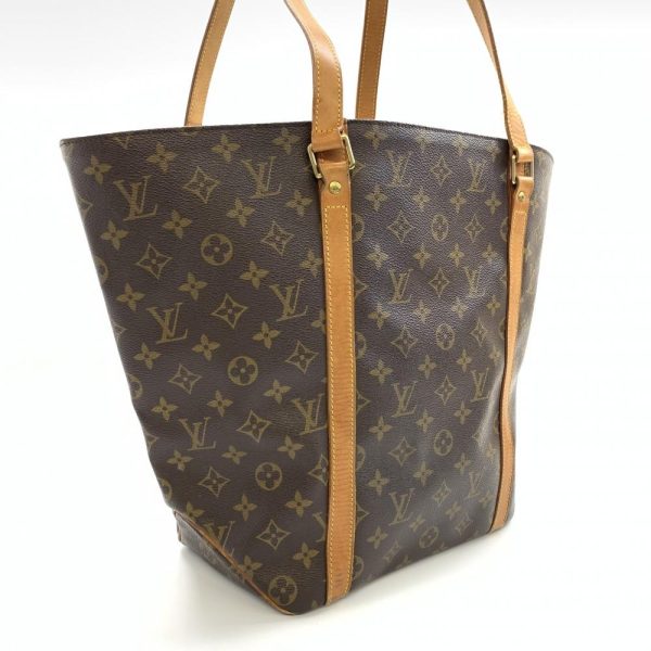 1240001035332 2 Louis Vuitton Sack Shopping Tote Bag Monogram Brown