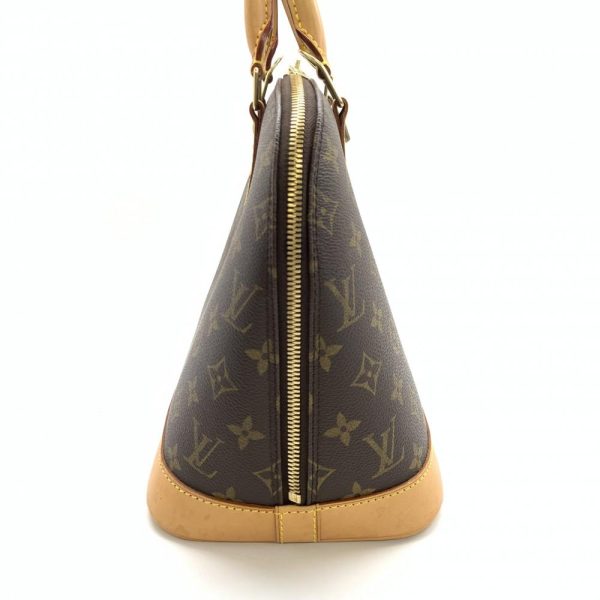 1240001035573 2 Louis Vuitton Alma Pm Handbag Monogram Brown