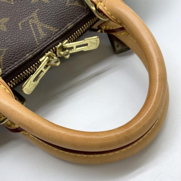 1240001035573 9 Louis Vuitton Alma Pm Handbag Monogram Brown