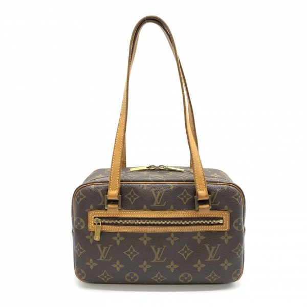 1240001035684 1 Louis Vuitton Shite Mm Shoulder Bag Monogram Brown