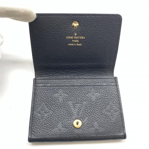 1240001035757 6 Louis Vuitton Anvelop Carte De Visite Card Case Empreinte Noir