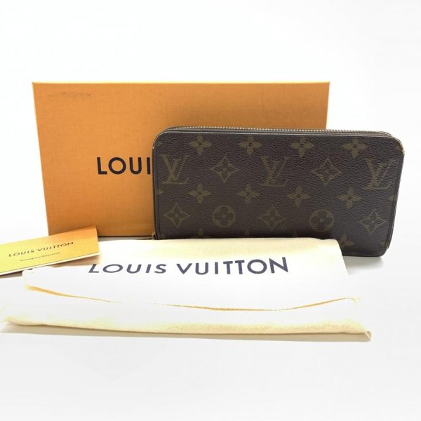 1240001035827 10 Louis Vuitton Zippy Wallet Long Wallet Monogram Brown