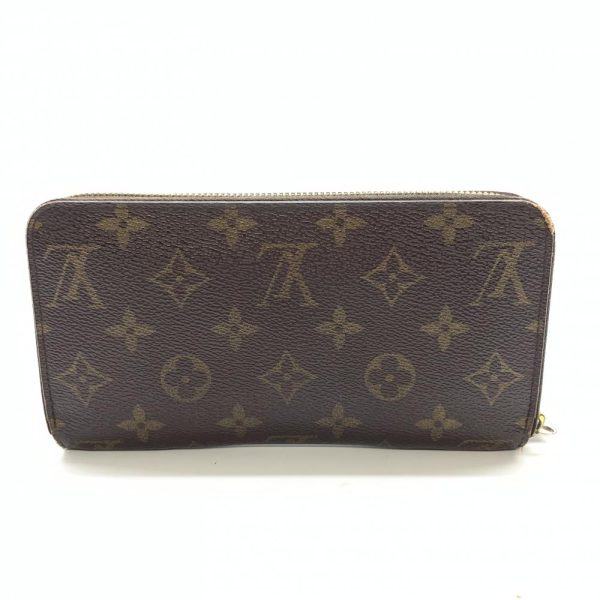 1240001035827 3 Louis Vuitton Zippy Wallet Long Wallet Monogram Brown