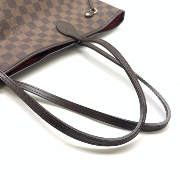 1240001035896 9 Louis Vuitton Neverfull Mm Tote Bag Shoulder Bag Damier Brown