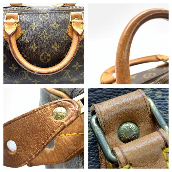 1240001036147 9 Louis Vuitton Speedy 30 Handbag Mini Boston Bag Monogram Brown