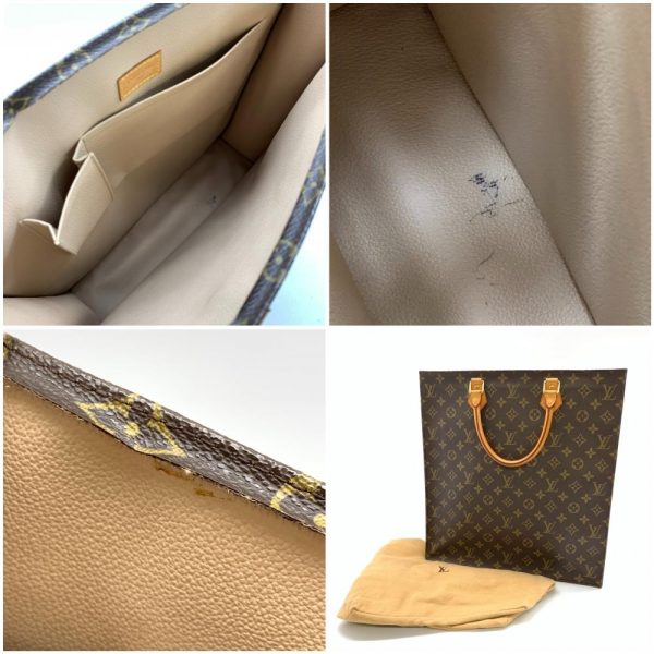 1240001036182 10 Louis Vuitton Sac Pla Tote Bag Handbag Monogram Brown