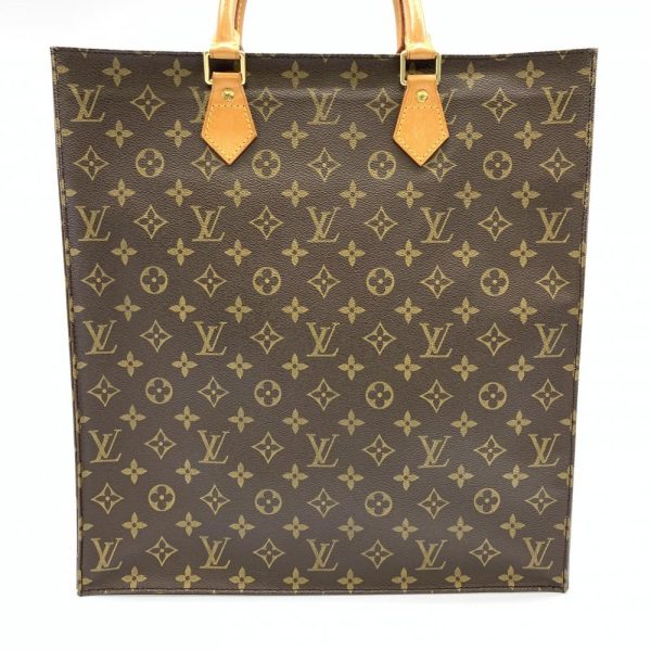 1240001036182 4 Louis Vuitton Sac Pla Tote Bag Handbag Monogram Brown