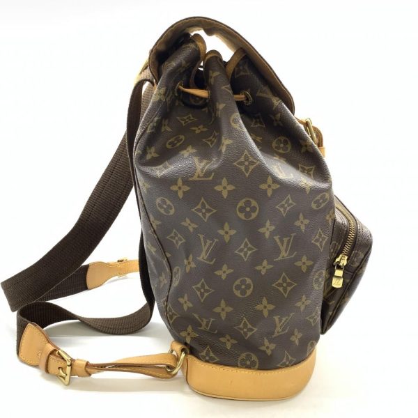 1240001036183 2 Louis Vuitton Monsouris Gm Bag Pack Rucksack Monogram Brown