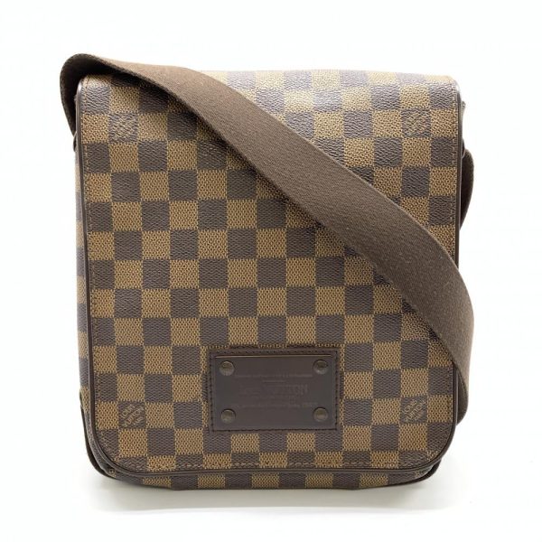 1240001036247 1 Louis Vuitton Brooklyn Pm Shoulder Bag Damier Brown