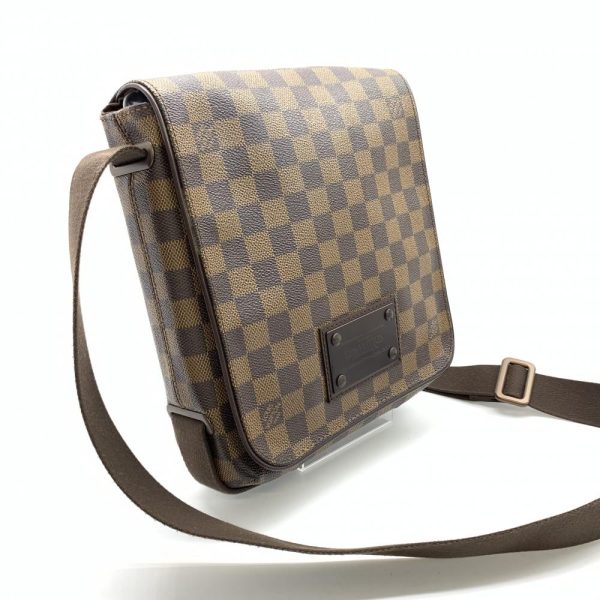 1240001036247 2 Louis Vuitton Brooklyn Pm Shoulder Bag Damier Brown