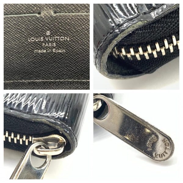 1240001036714 10 Louis Vuitton Epi Zippy Wallet Electric Noir Long Wallet