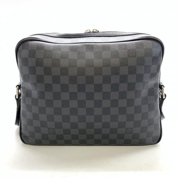 1240001037000 4 Louis Vuitton Io Shoulder Bag Damier Graphite Black