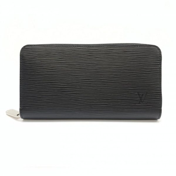 1240001037019 1 Louis Vuitton Zippy Wallet Long Wallet Epi Leather Black