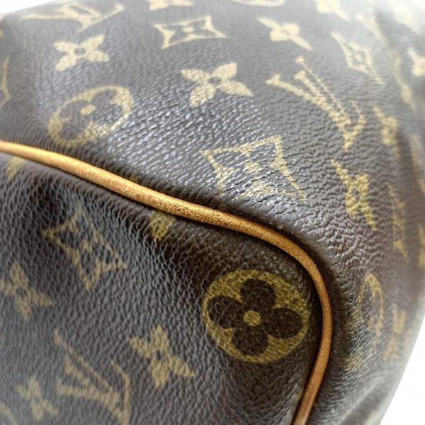 1240001037107 5 Louis Vuitton Speedy 40 Handbag Boston Bag Monogram Brown Beige