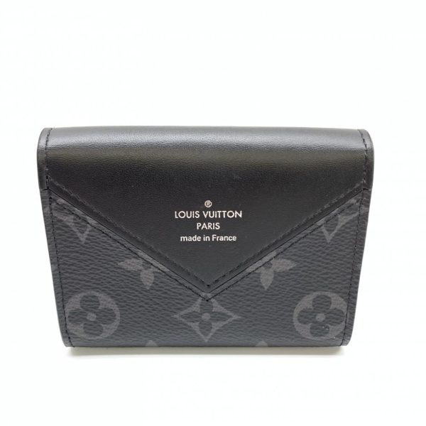 1240001037310 3 Louis Vuitton Etuit Carte Assene Monogram Eclipse Playing Card Case Black Blue