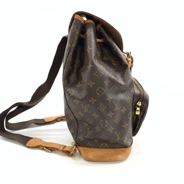 1240001037329 3 Louis Vuitton Monsouris GM Monogram Rucksack Backpack Brown