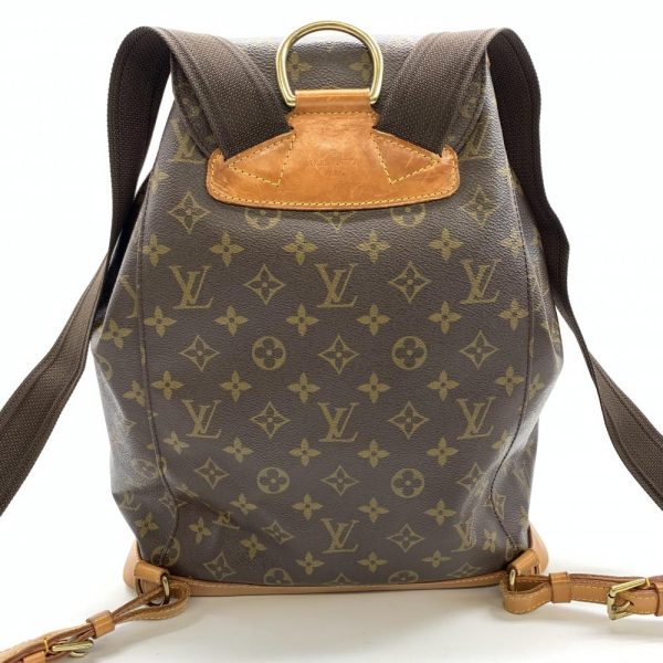 1240001037329 4 Louis Vuitton Monsouris GM Monogram Rucksack Backpack Brown