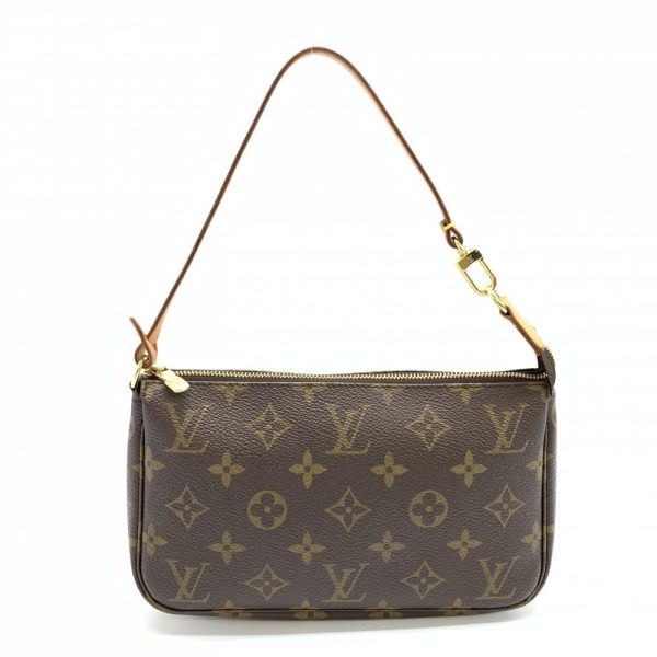 1240001037382 1 Louis Vuitton Pochette Accessory Monogram Accessory Pouch Brown