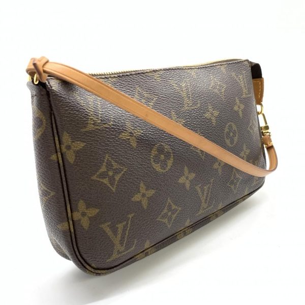 1240001037382 2 Louis Vuitton Pochette Accessory Monogram Accessory Pouch Brown