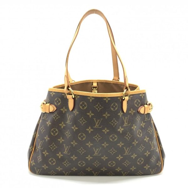 1240001037477 1 Louis Vuitton Batignolles Horizontal Monogram Tote Bag Brown