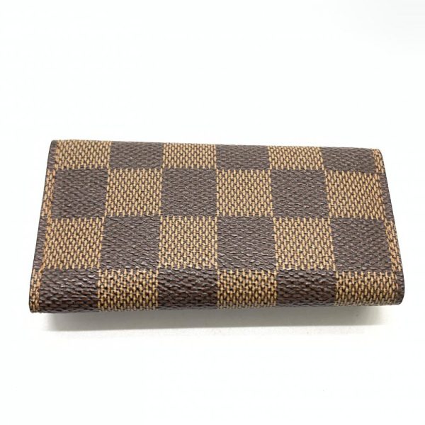 1240001037574 3 Louis Vuitton Multicle 4 Key Case Damier Key Brown