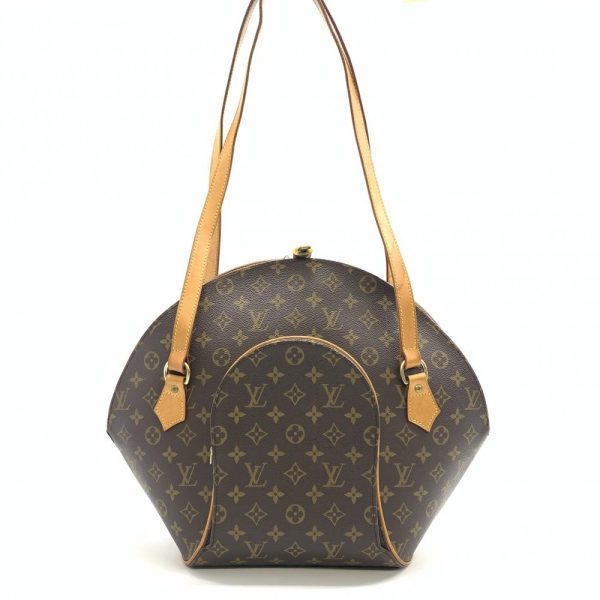 1240001037651 1 Louis Vuitton Ellipse Shopping Monogram Shoulder Bag Brown