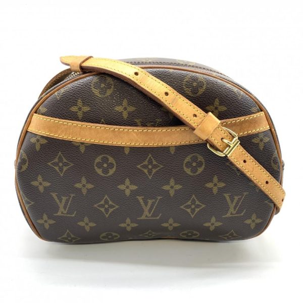 1240001037676 1 Louis Vuitton Blois Monogram Shoulder Bag Brown Crossbody