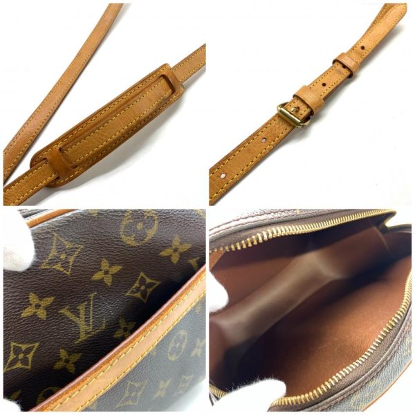 1240001037676 10 Louis Vuitton Blois Monogram Shoulder Bag Brown Crossbody