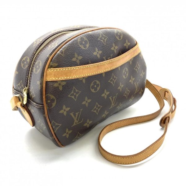 1240001037676 2 Louis Vuitton Blois Monogram Shoulder Bag Brown Crossbody