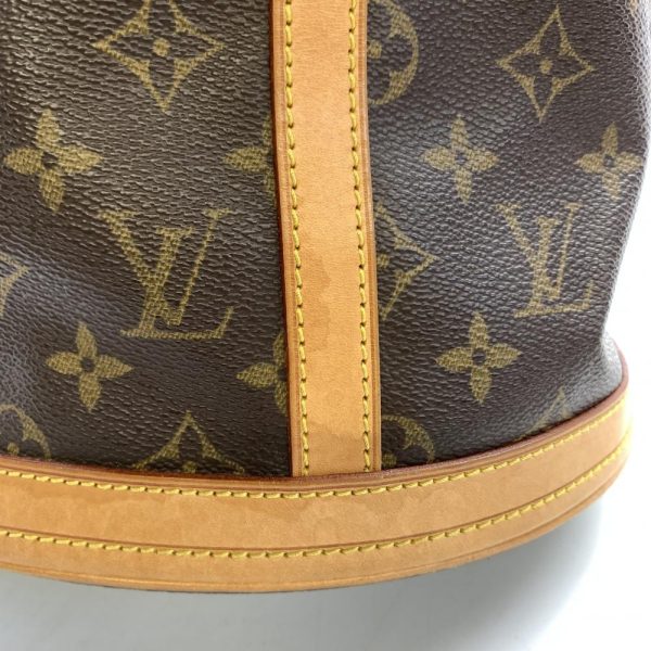 1240001037684 7 Louis Vuitton Bucket GM Monogram Shoulder Bag No Pouch