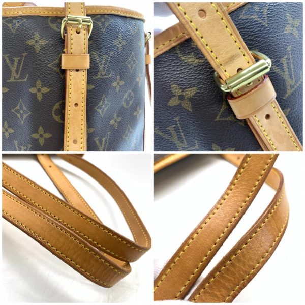 1240001037684 9 Louis Vuitton Bucket GM Monogram Shoulder Bag No Pouch