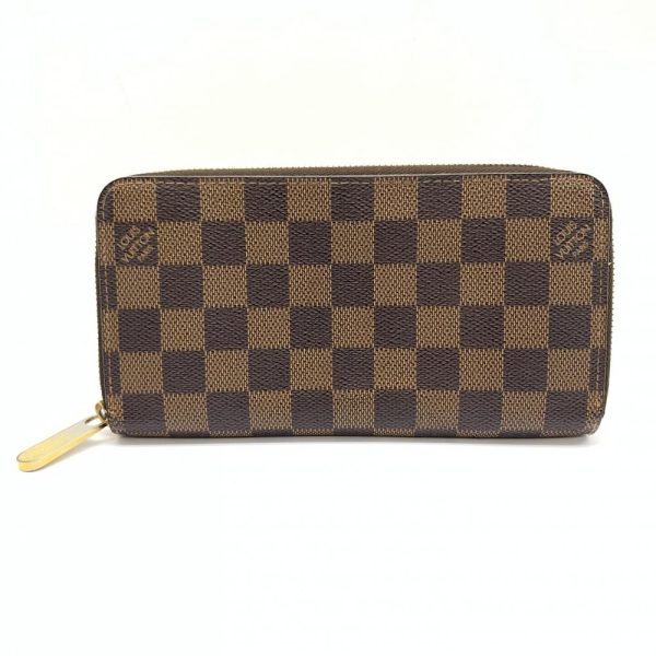 1240001037744 1 Louis Vuitton Zippy Wallet Long Wallet Damier Brown