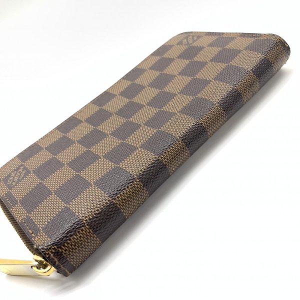 1240001037744 5 Louis Vuitton Zippy Wallet Long Wallet Damier Brown