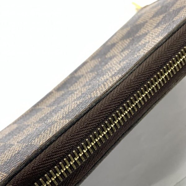 1240001037744 7 Louis Vuitton Zippy Wallet Long Wallet Damier Brown