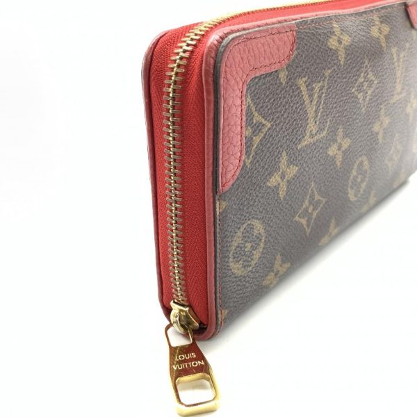 1240001037793 2 Louis Vuitton Zippy Wallet Long Wallet Monogram Black