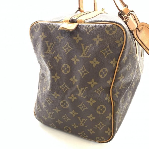 1240001037868 2 Louis Vuitton Saxophone Pool Boston Bag Monogram Brown