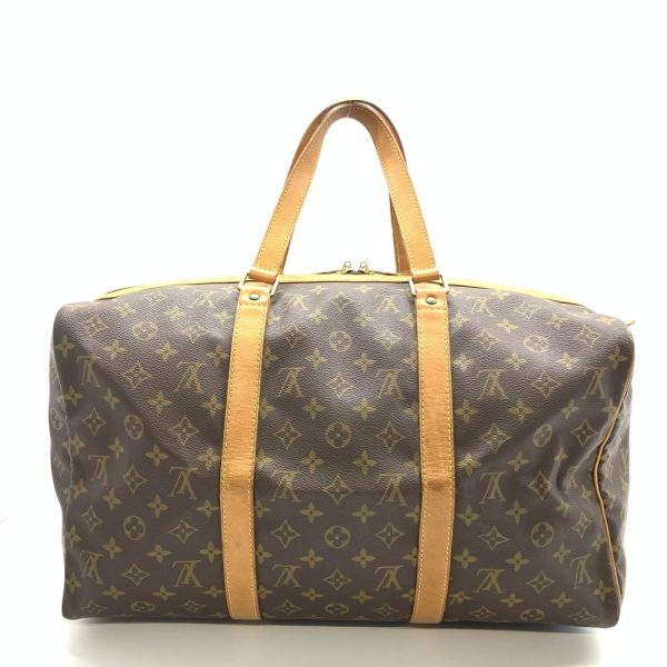 1240001037868 3 Louis Vuitton Saxophone Pool Boston Bag Monogram Brown