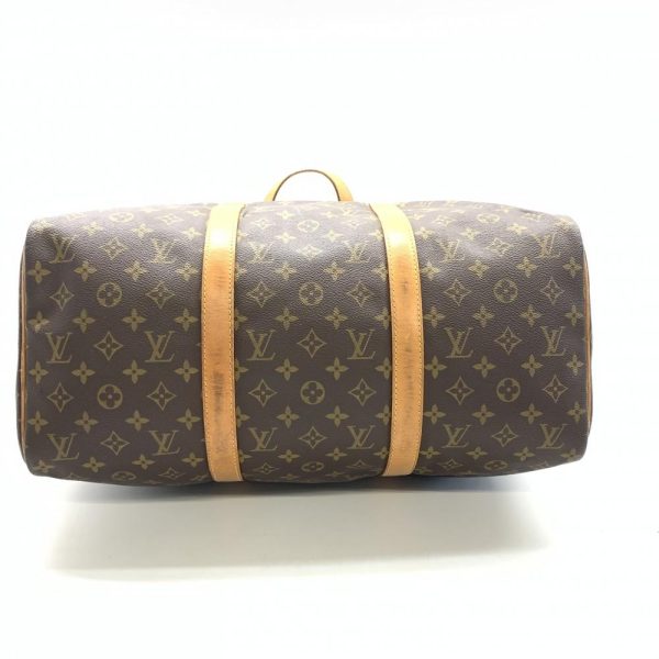 1240001037868 4 Louis Vuitton Saxophone Pool Boston Bag Monogram Brown