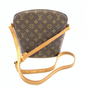 1240001037959 1 Louis Vuitton Blue Cowhide Aerogram Takeoff Messenger