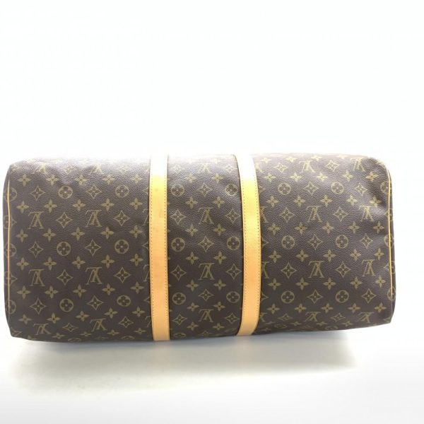 1240001037978 4 Louis Vuitton Keepall Boston Bag Monogram Brown