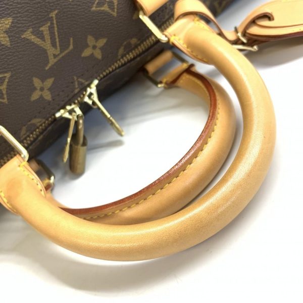 1240001037978 5 Louis Vuitton Keepall Boston Bag Monogram Brown