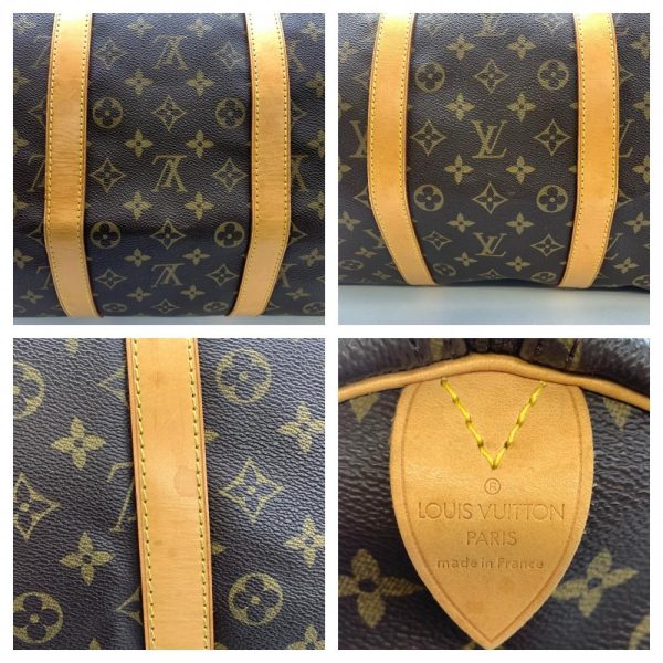 1240001037978 9 Louis Vuitton Keepall Boston Bag Monogram Brown