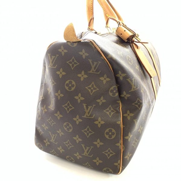 1240001037999 2 Louis Vuitton Keypole 45 Boston Bag Monogram Brown